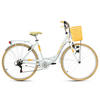 CITYBIKE 28 Zoll Damen  - Gelb/Weiß, Basics, Metall (180/70cm) - Da Capo