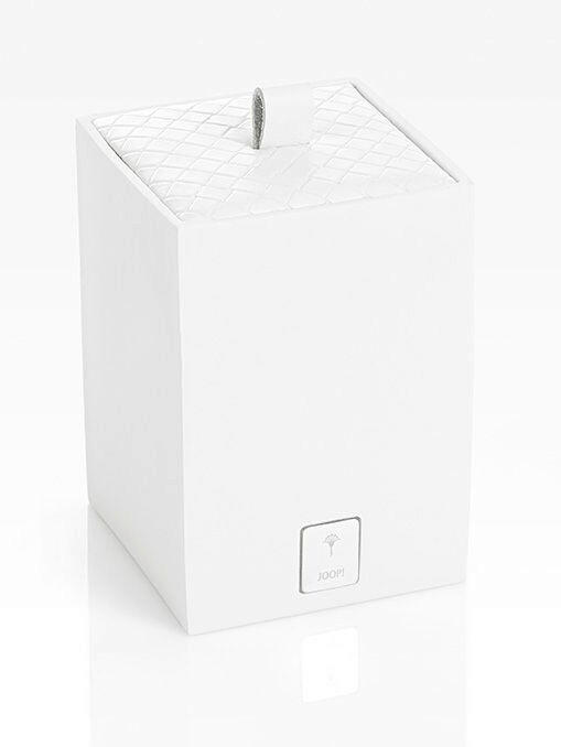 BOX MIT DECKEL - Weiß, Design, Kunststoff (7,5/11/7,5cm) - Joop!