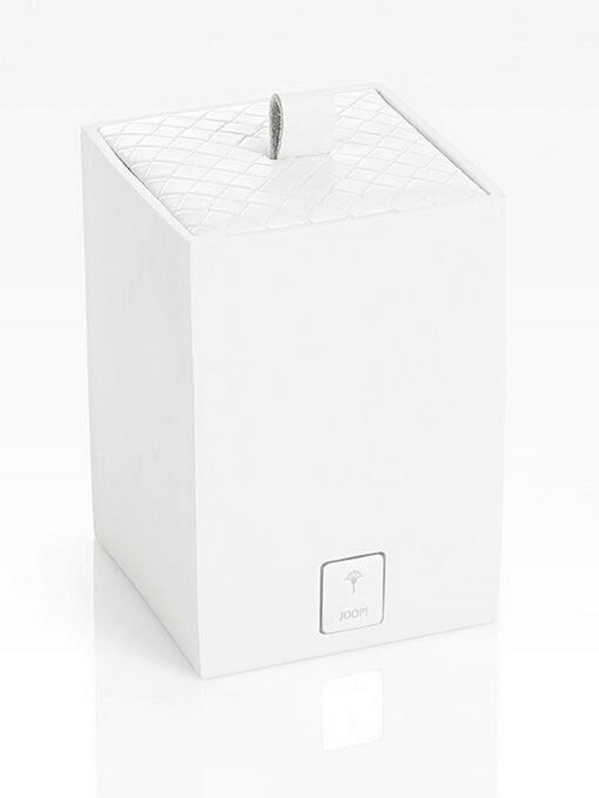 BOX MIT DECKEL - Weiß, Design, Kunststoff (7,5/11/7,5cm) - Joop!