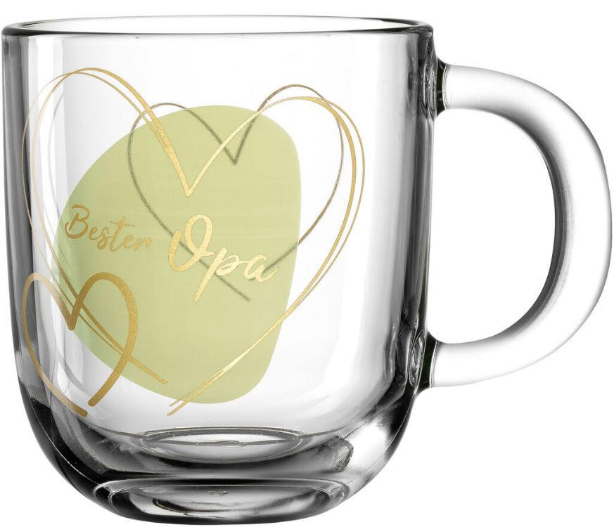 TASSE Emozione 400 ml - Grün, Basics, Glas (14/15/8,7cm) - Leonardo