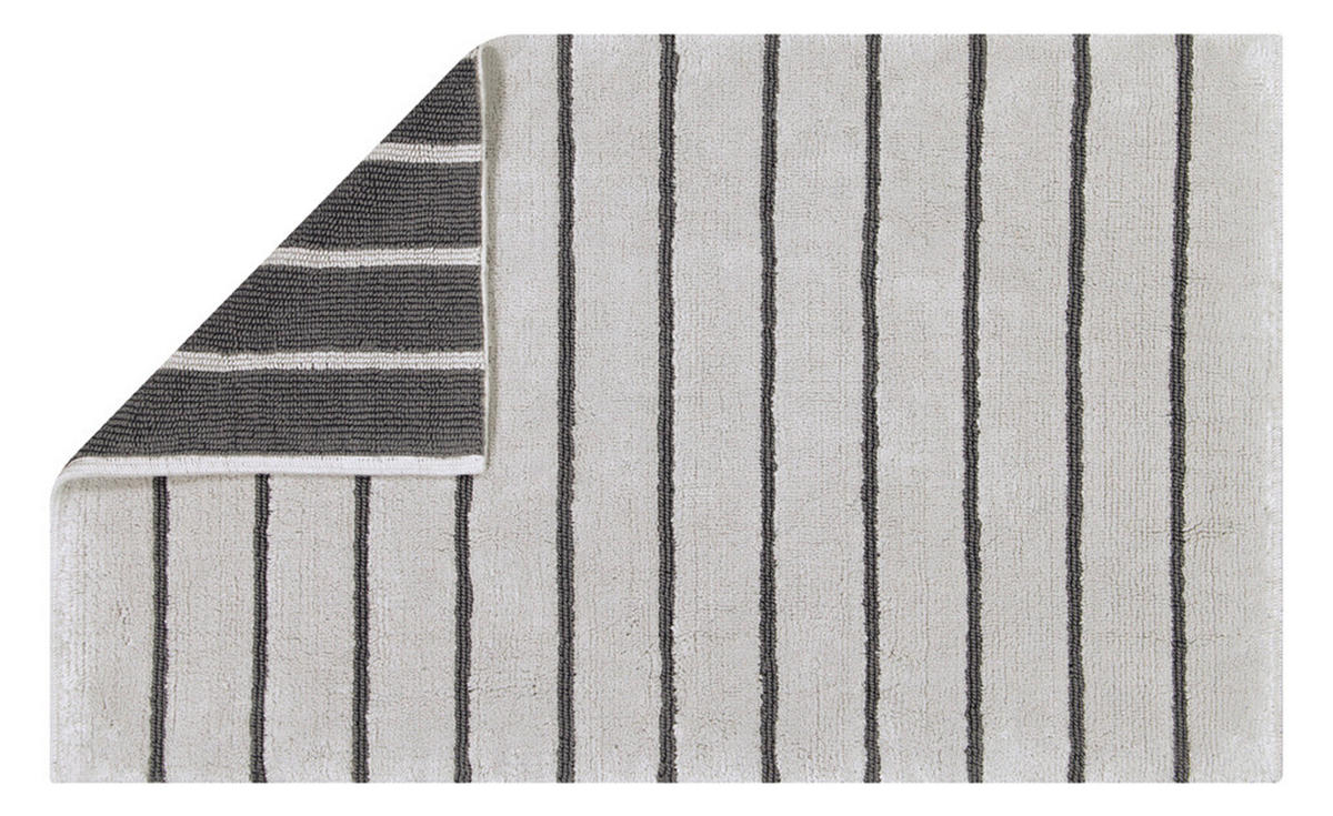 KOBERČEK DO KÚPEĽNE, 70/120 cm - sivá, Basics, textil (70/120cm) - Cawoe