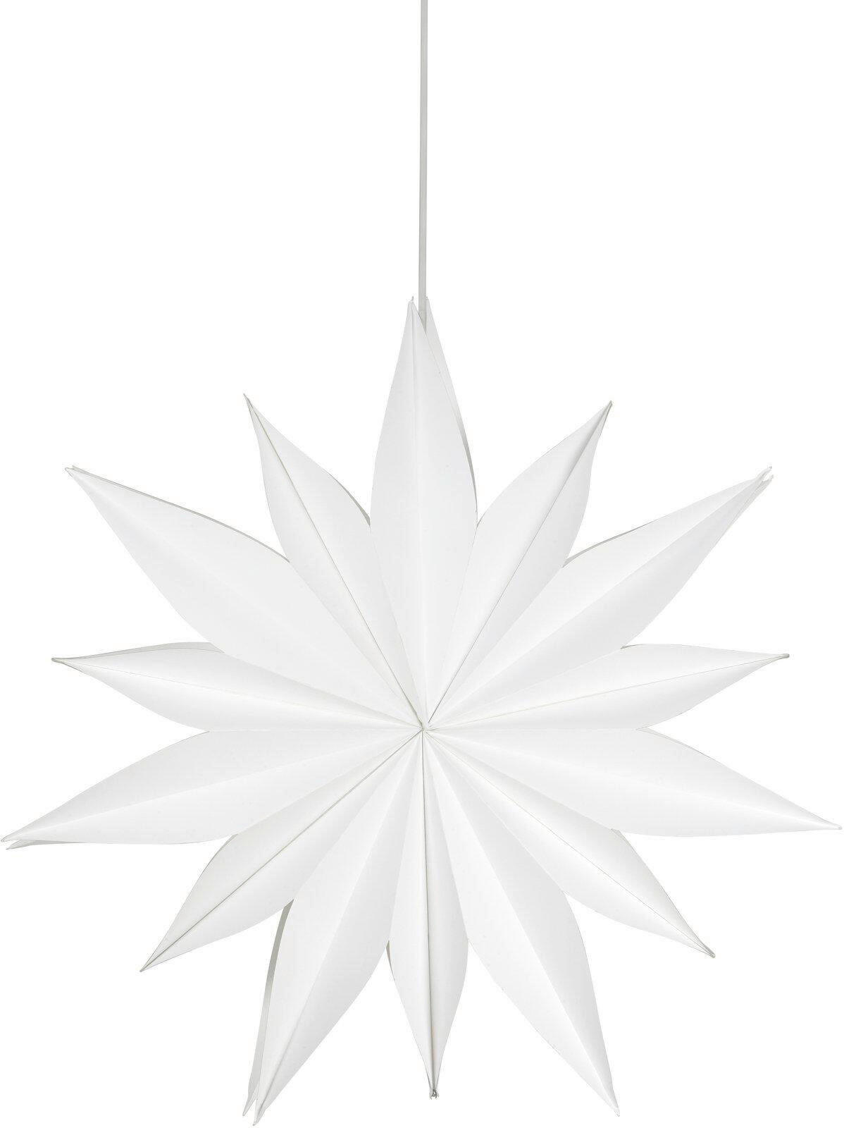 LEUCHTENSCHIRM - Weiß, KONVENTIONELL, Papier (60cm)
