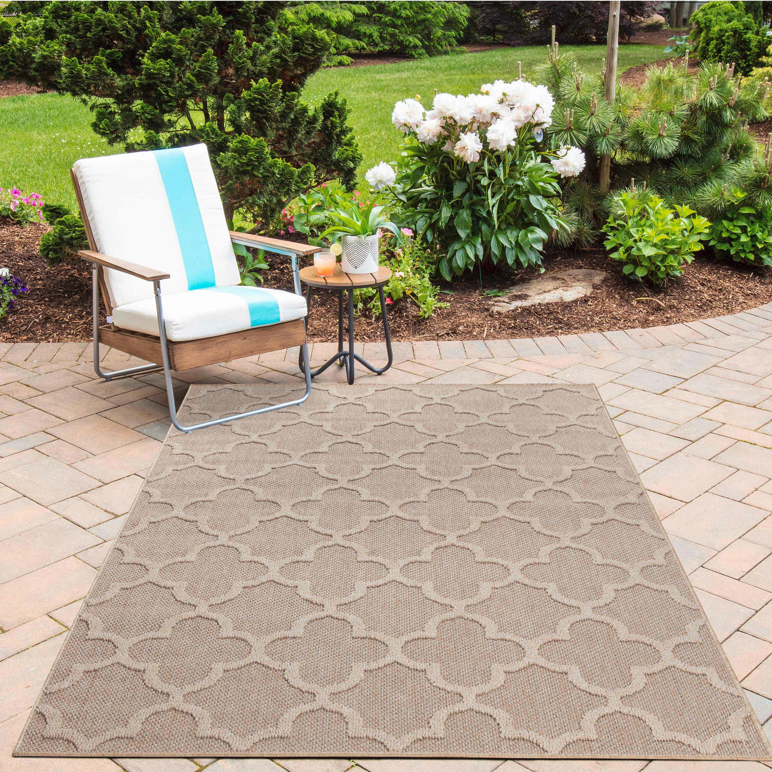 OUTDOORTEPPICH 140/200 cm Patara Beige  - Beige, Design, Textil (140/200cm) - Novel