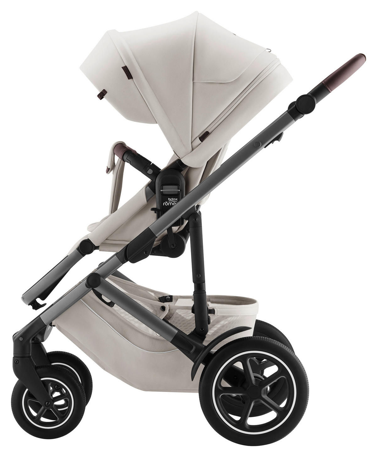 KINDERWAGEN  Smile 5Z  Soft Taupe  - Creme/Grau, Basics, Textil/Metall (57/112/97,7cm) - Britax Römer