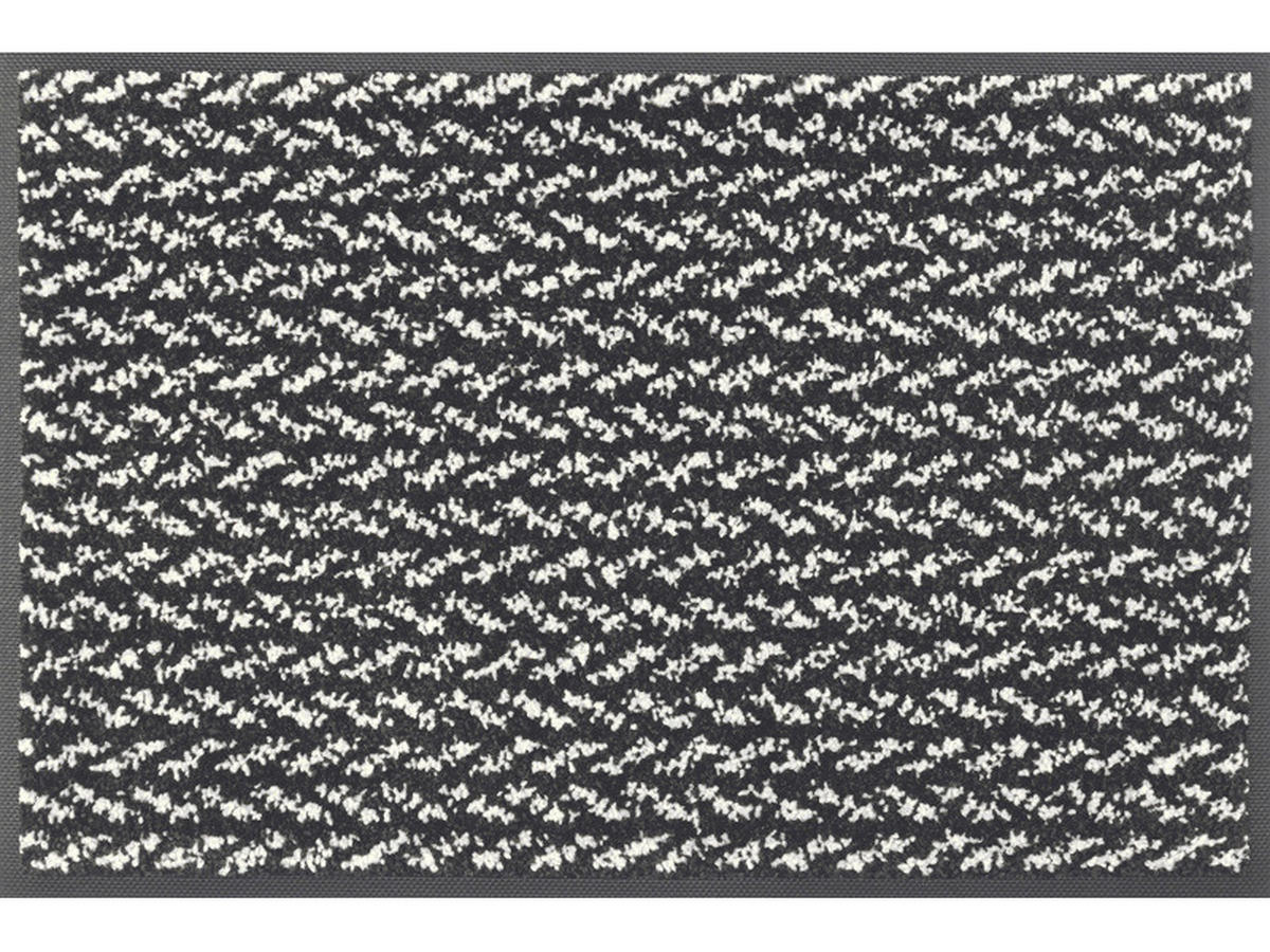 COVORAȘ DE INTRARE 40/60 cm  - alb/negru, Basics, plastic (40/60cm) - wash+dry