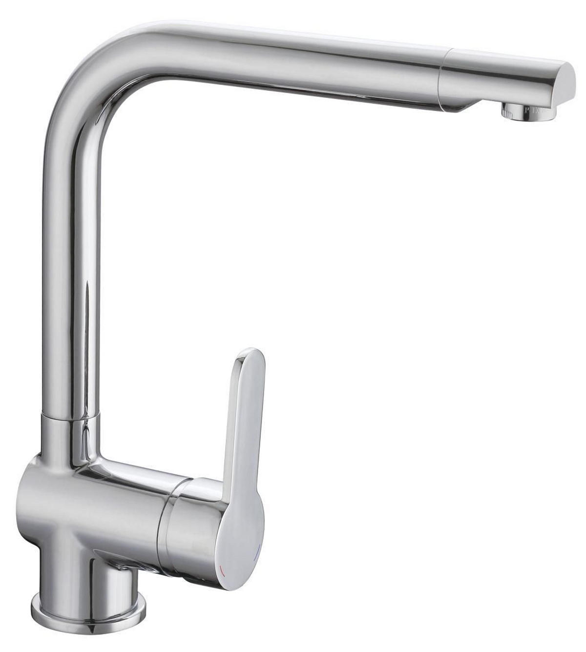 KÜCHENARMATUR XR-815  - Chromfarben, Basics, Metall (27,3/30/5,7cm) - Xora