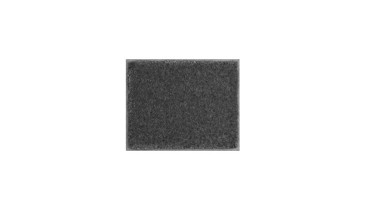 BIDET-VORLEGER Grund Anthrazit 40/50 cm  - Anthrazit, Basics, Kunststoff/Textil (40/50cm) - Grund