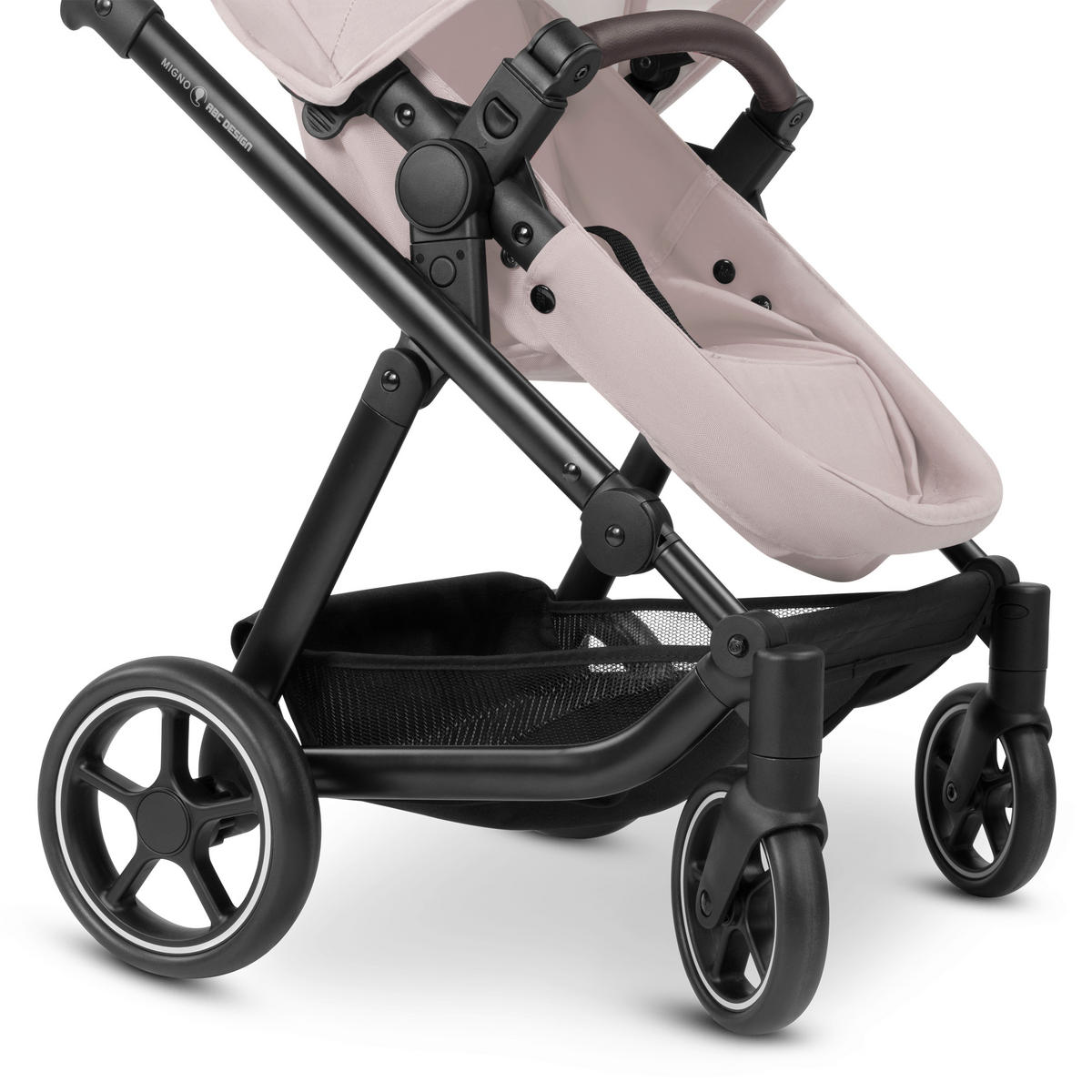 PUPPENWAGEN - Hellrosa, Basics (62/45/67cm) - ABC Design