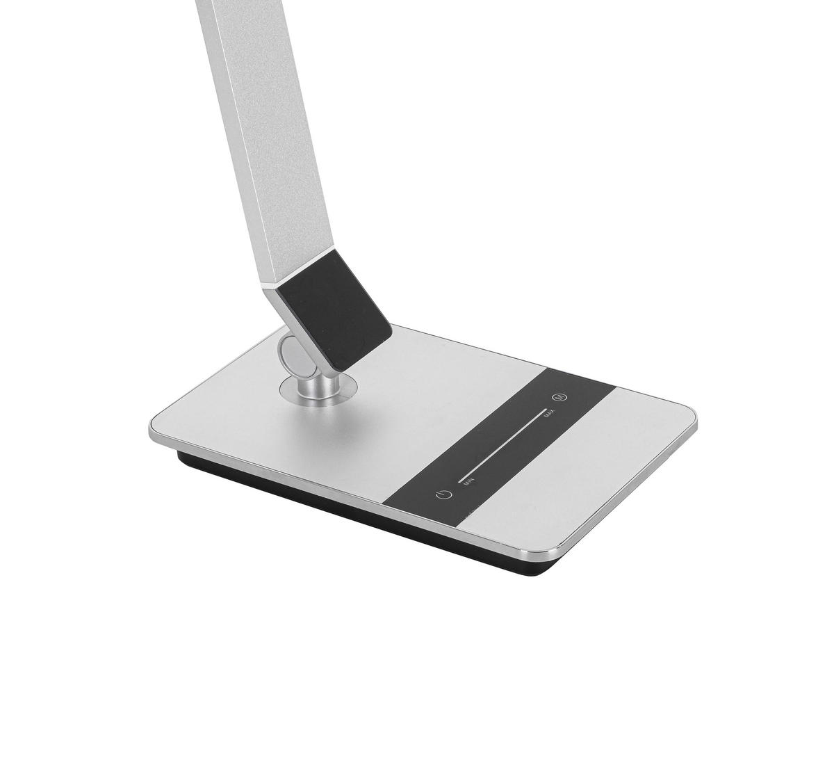 LAMPA ZA RADNI STO - boja aluminijuma, Lajfstajl, metal/plastika (12,1/17,9/33cm) - Novel