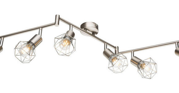 Strahler Evelin 6-Flammig verstellbar L: 105 cm - MODERN, Metall (105/21,5cm) - Luca Bessoni