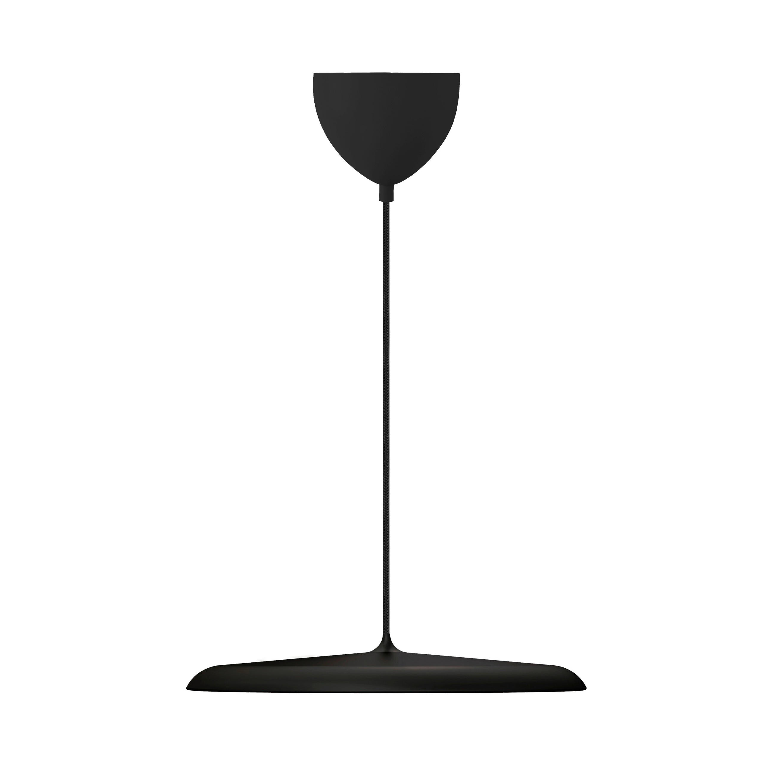 LED-HÄNGELEUCHTE 40/6 cm   - Schwarz, Design, Metall (40/6cm) - Nordlux