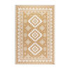 OUTDOORTEPPICH 80/150 cm Gemini Weiß, Honig  - Weiß/Honig, Design, Kunststoff/Textil (80/150cm) - Elle Decoration