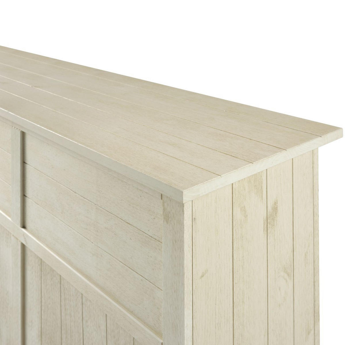 BAR fehér  - fehér, Romantik / Landhaus, fa (140/104/48cm) - MID.YOU