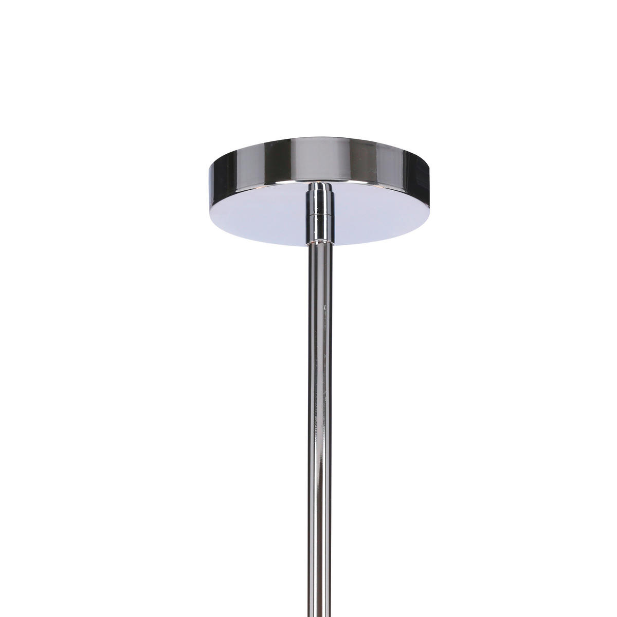 PENDELLEUCHTE 75/70 cm  - Chromfarben, Design, Metall (75/70cm)