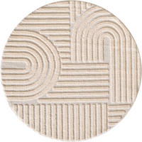 HOCHFLORTEPPICH 160 cm ART Creme  - Creme, Basics, Textil (160cm) - Novel