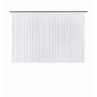FERTIGSTORE  transparent  600/175 cm   - Weiß, Basics, Textil (600/175cm)