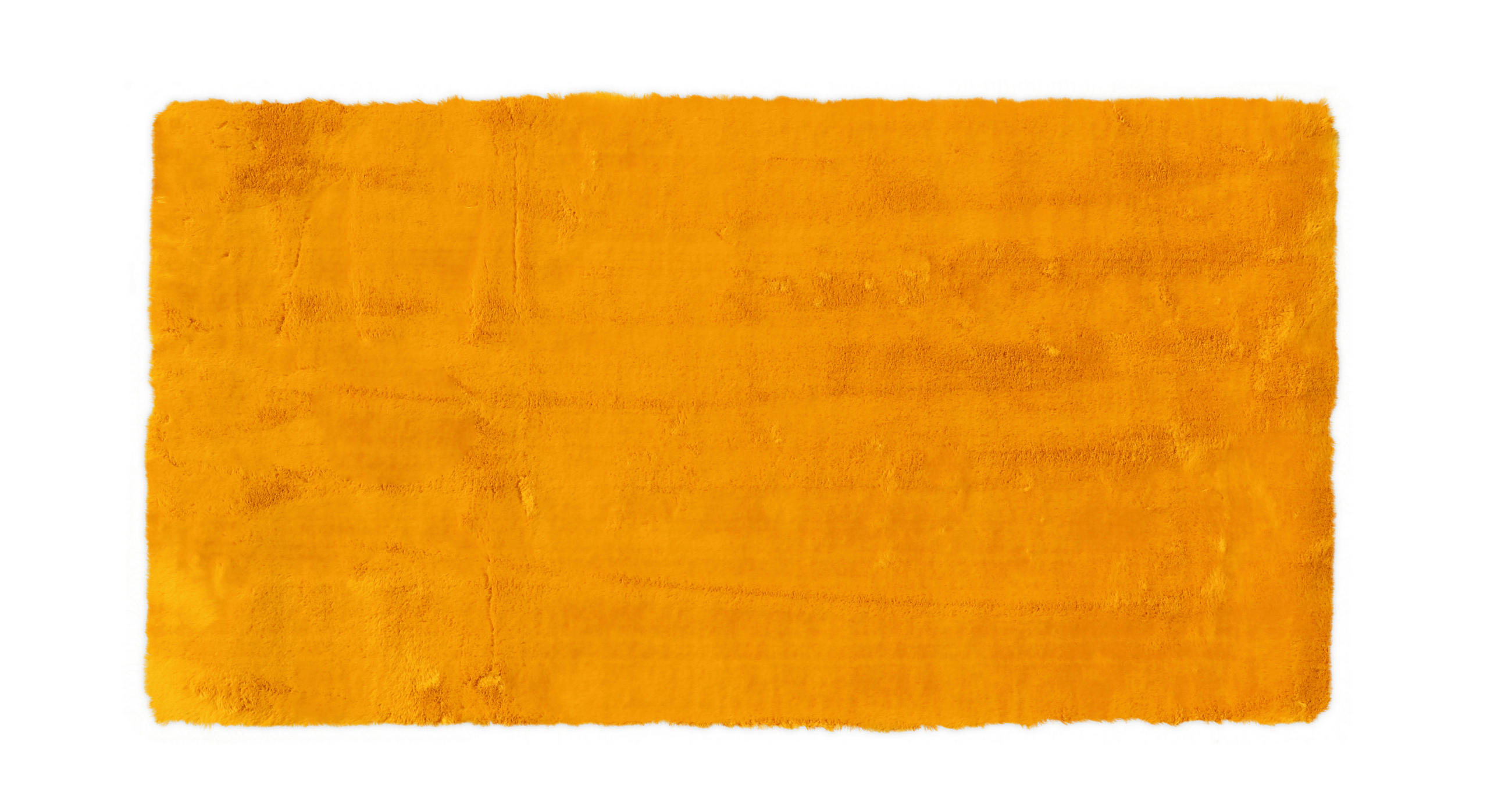 KOBEREC S VYSOKÝM VLASEM, 160/230 cm, žlutá - žlutá, Basics, textil (160/230cm)