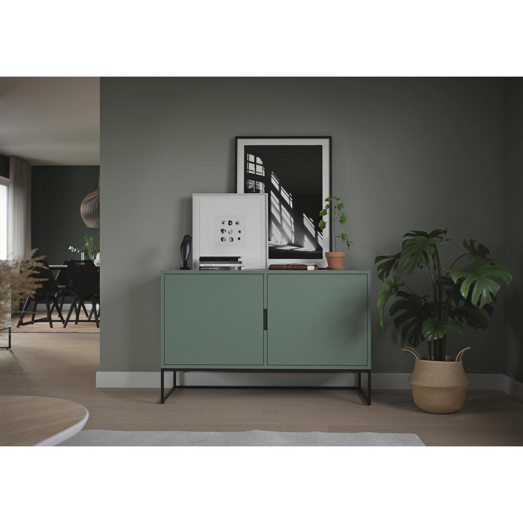 Thumbnail - Xxxl Kommode Lipp, Dunkelgrün, Holzwerkstoff, 2 Fächer, 118x76x43 cm, Typenauswahl, Beimöbel erhältlich, Wohnzimmer, Kom...
