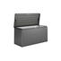KISSENBOX - Dunkelgrau, Design, Metall (160/83,5/70cm) - Biohort