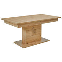 ESSTISCH Alteiche rechteckig  ausziehbar  - Alteiche, KONVENTIONELL, Holzwerkstoff (160/90/77cm) - Livetastic