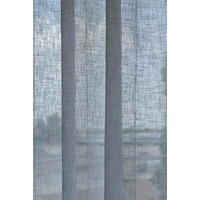 Material Textil Decorativ semitransparent  - alb, Basics, plastic (300cm)