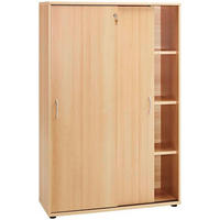 AKTENSCHRANK Buchefarben  - Buchefarben, Basics, Holzwerkstoff (100/152,8/39,5cm) - MID.YOU