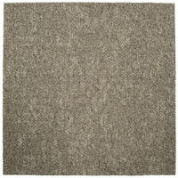 TEPPICHFLIESE 50/50 cm  in Hellgelb, Braun  - Hellgelb/Braun, Basics, Textil (50/50cm)