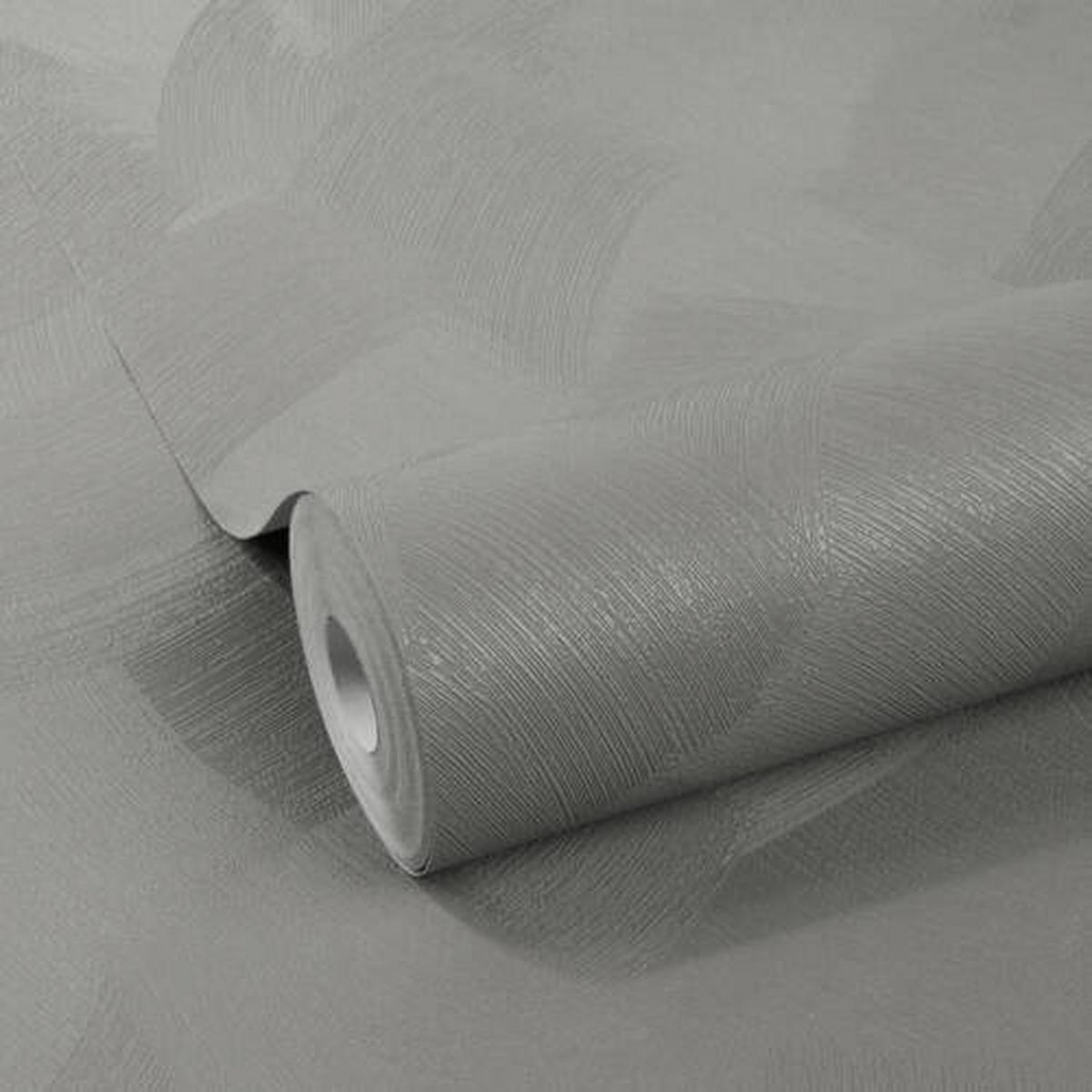 VLIESTAPETE  - Grau, Basics, Papier/Kunststoff (52/1000cm) - Xora
