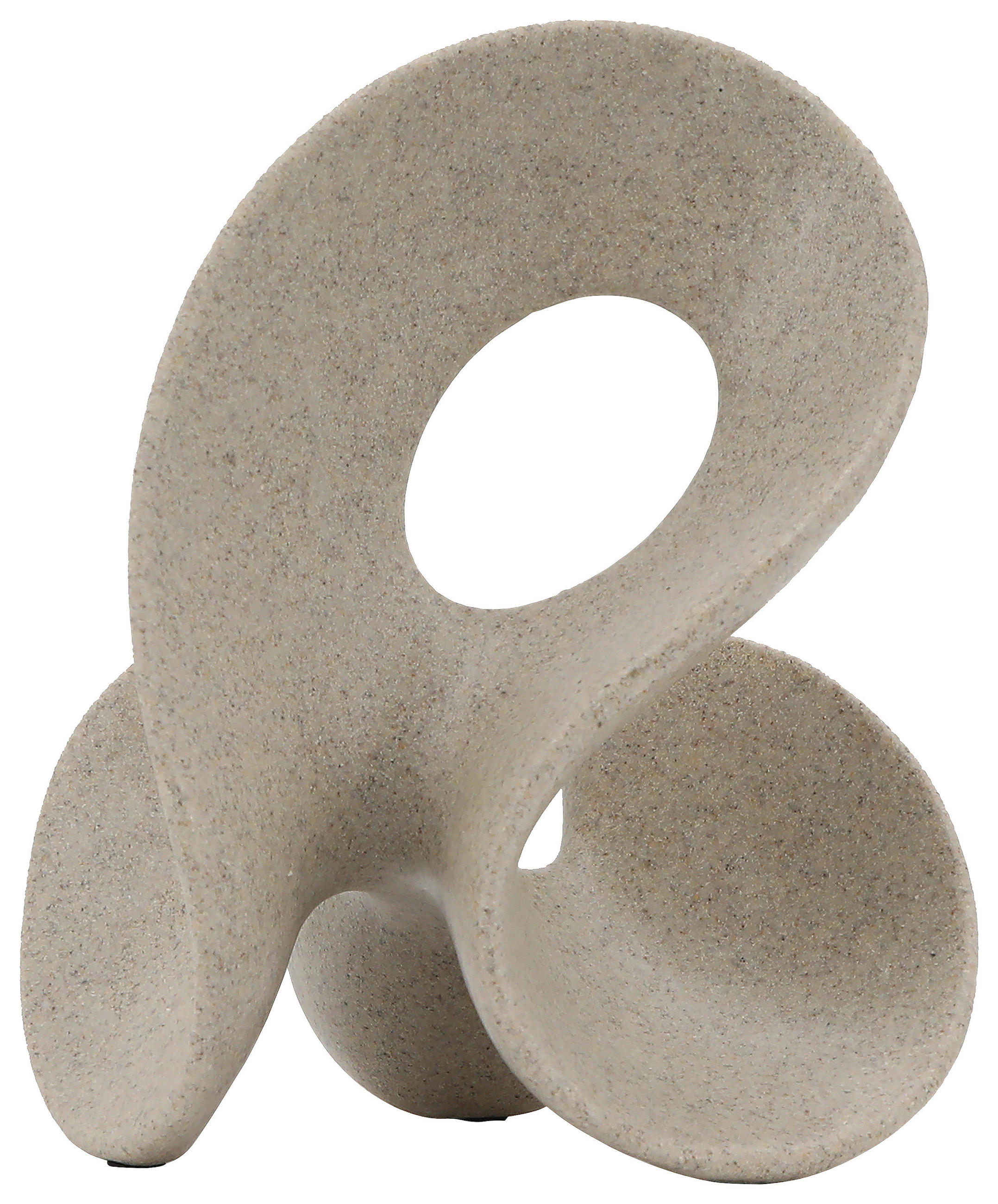 SKULPTUR - brun, Trend, plast (19,5/23/14,5cm) - Ambia Home