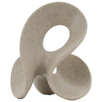 SKULPTUR - Braun, Trend, Kunststoff (19,5/23/14,5cm) - Ambia Home