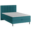 BOXBETT 120/200 cm  in Petrol  - Petrol/Schwarz, Design, Holz/Holzwerkstoff (120/200cm) - Stylife