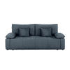 SCHLAFSOFA  in Blau  - Blau/Schwarz, Design, Kunststoff/Textil (240/93/108cm) - MID.YOU