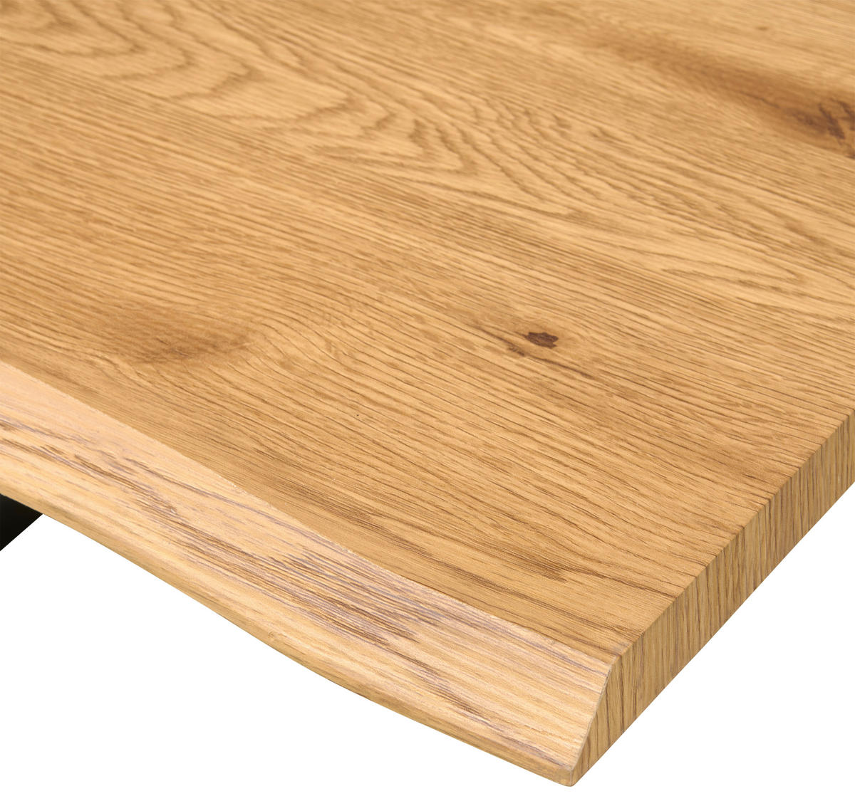 ESSTISCH rechteckig Schwarz, Eichefarben  - Eichefarben/Schwarz, MODERN, Holzwerkstoff/Metall (180/76/90cm) - MID.YOU