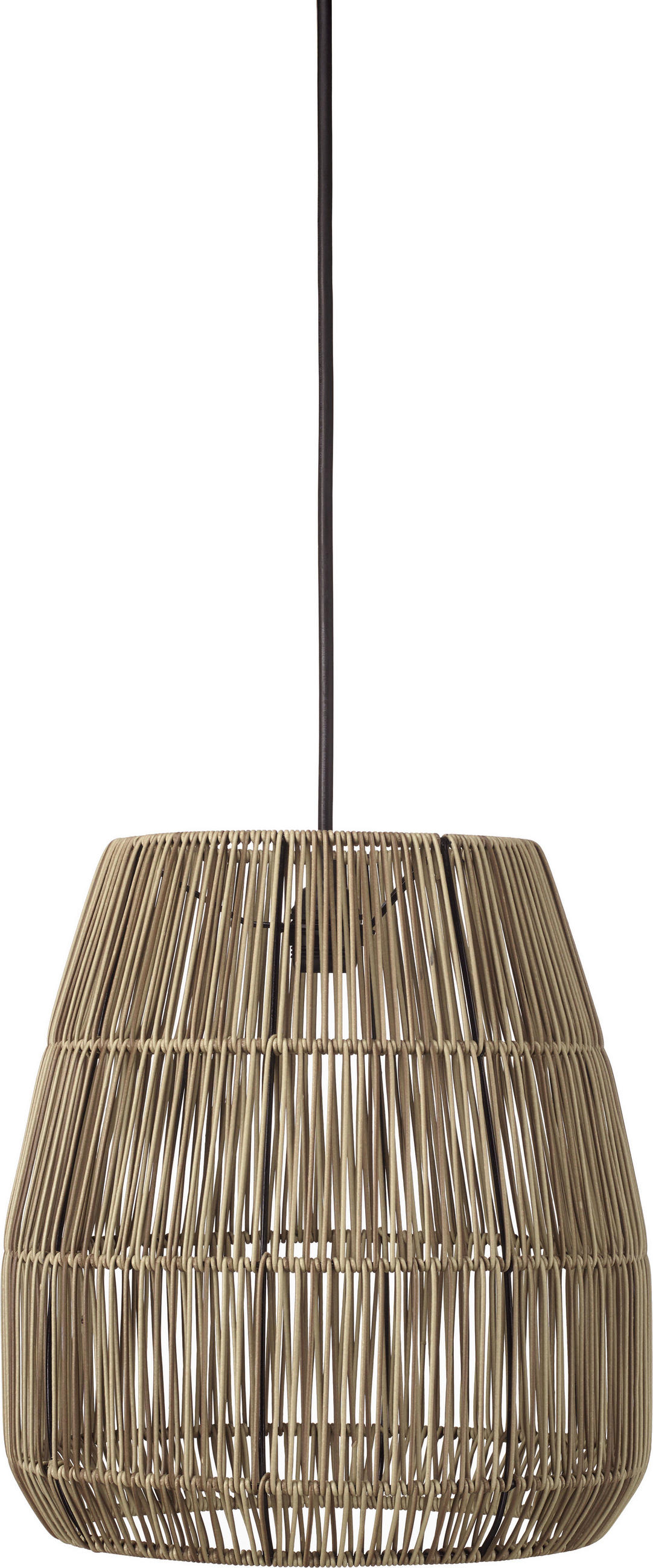 HÄNGELEUCHTE PR Home SAIGON   - Naturfarben/Grau, Natur, Kunststoff (38cm)
