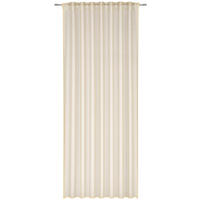 HOTOVÝ ZÁVĚS, průhledné, 140/245 cm - pískové barvy, Basics, textil (140/245cm) - Esposa