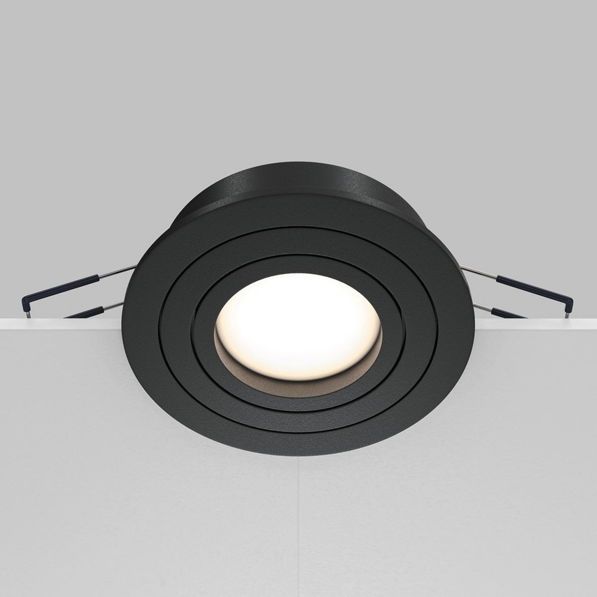TAKLAMPA 9,2/2,5 cm  - svart, Modern, metall (9,2/2,5cm) - MAYTONI