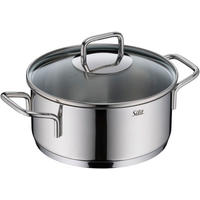 BRATENTOPF Extra Cook 4-5L L  - Edelstahlfarben, Basics, Metall (33,8/26,1/13,4cm) - Silit