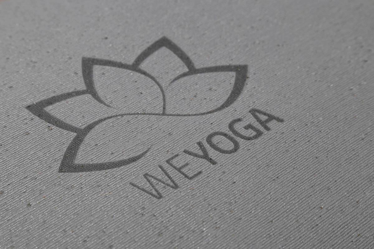 YOGAMATTE - Anthrazit, Basics, Holz/Kunststoff (60/190cm) - WECON HOME