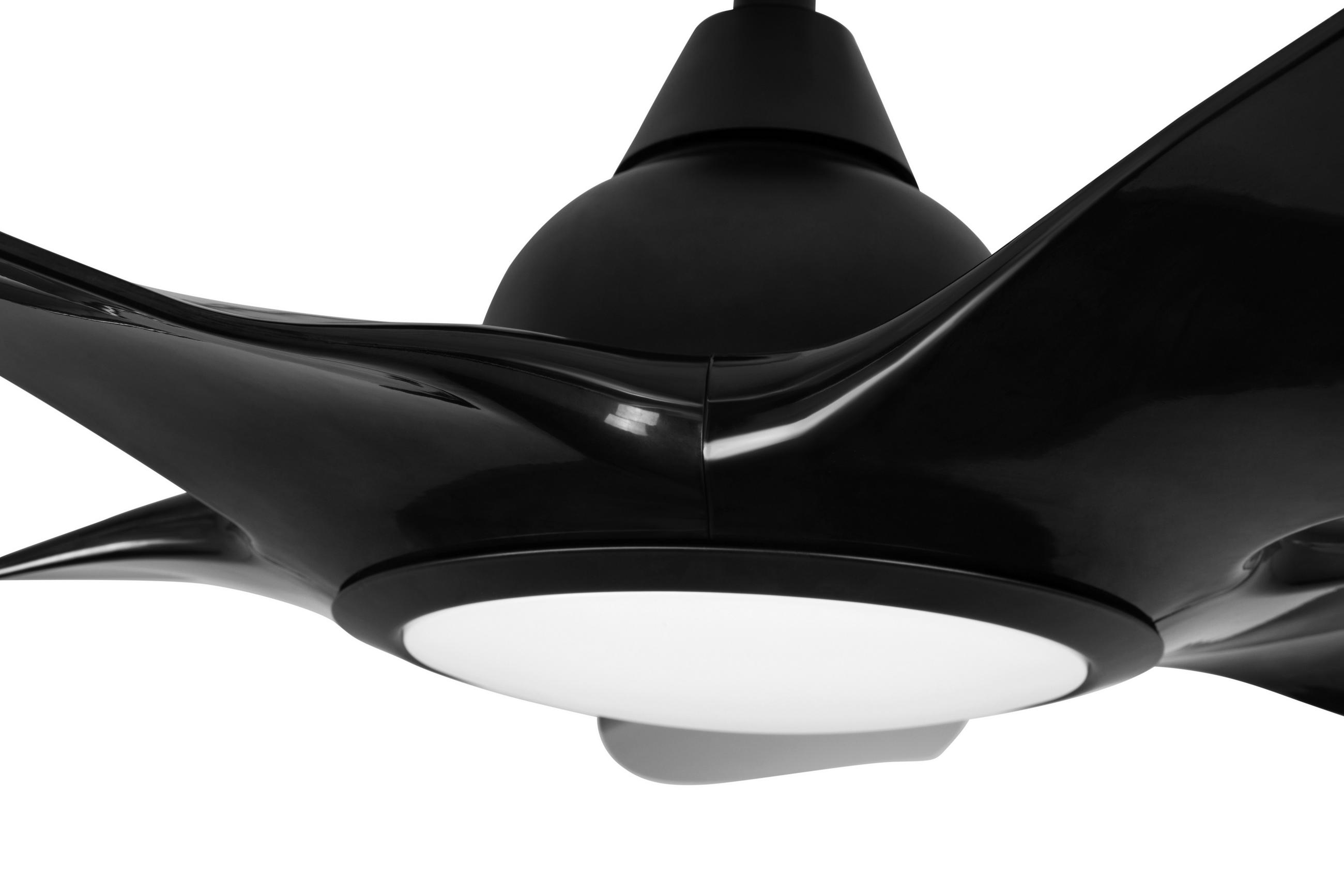 PLAFONSKI VENTILATOR - crna, Osnovno, metal/plastika (157,5cm) - Mican