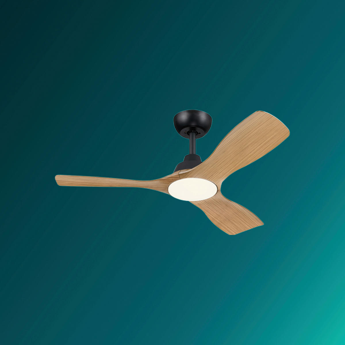 Vemntilator mit Beleuchtung   - Schwarz/Braun, KONVENTIONELL, Kunststoff (106/31/106cm) - Philips