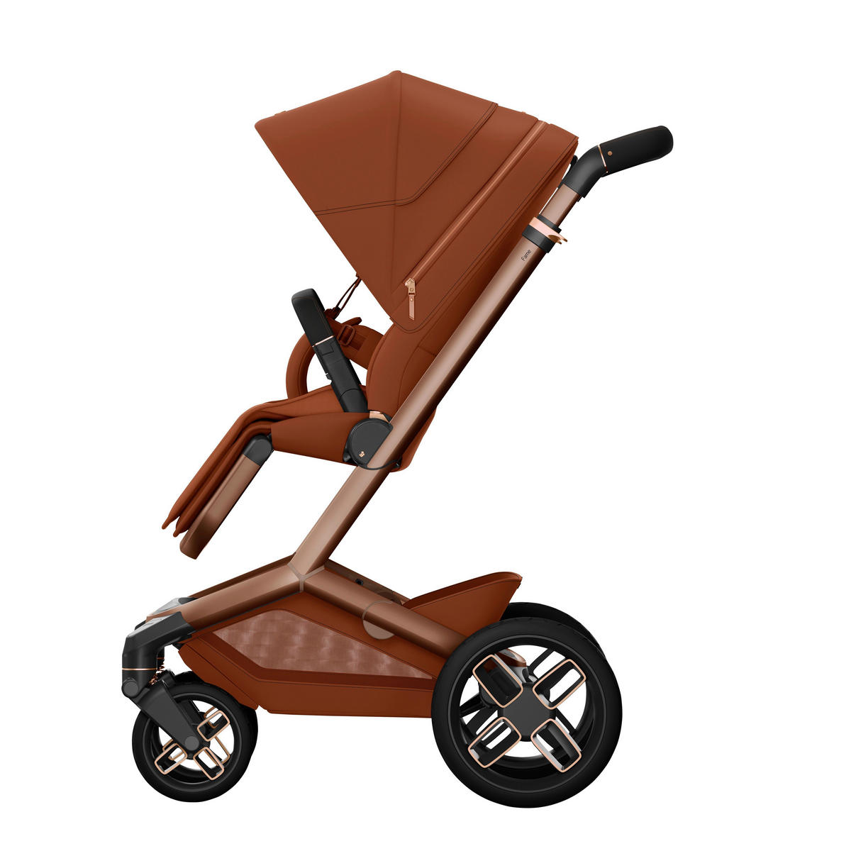KINDERWAGEN  Fame  Copper Terra  - Braun, Basics, Textil (61.5cm) - Maxi-Cosi