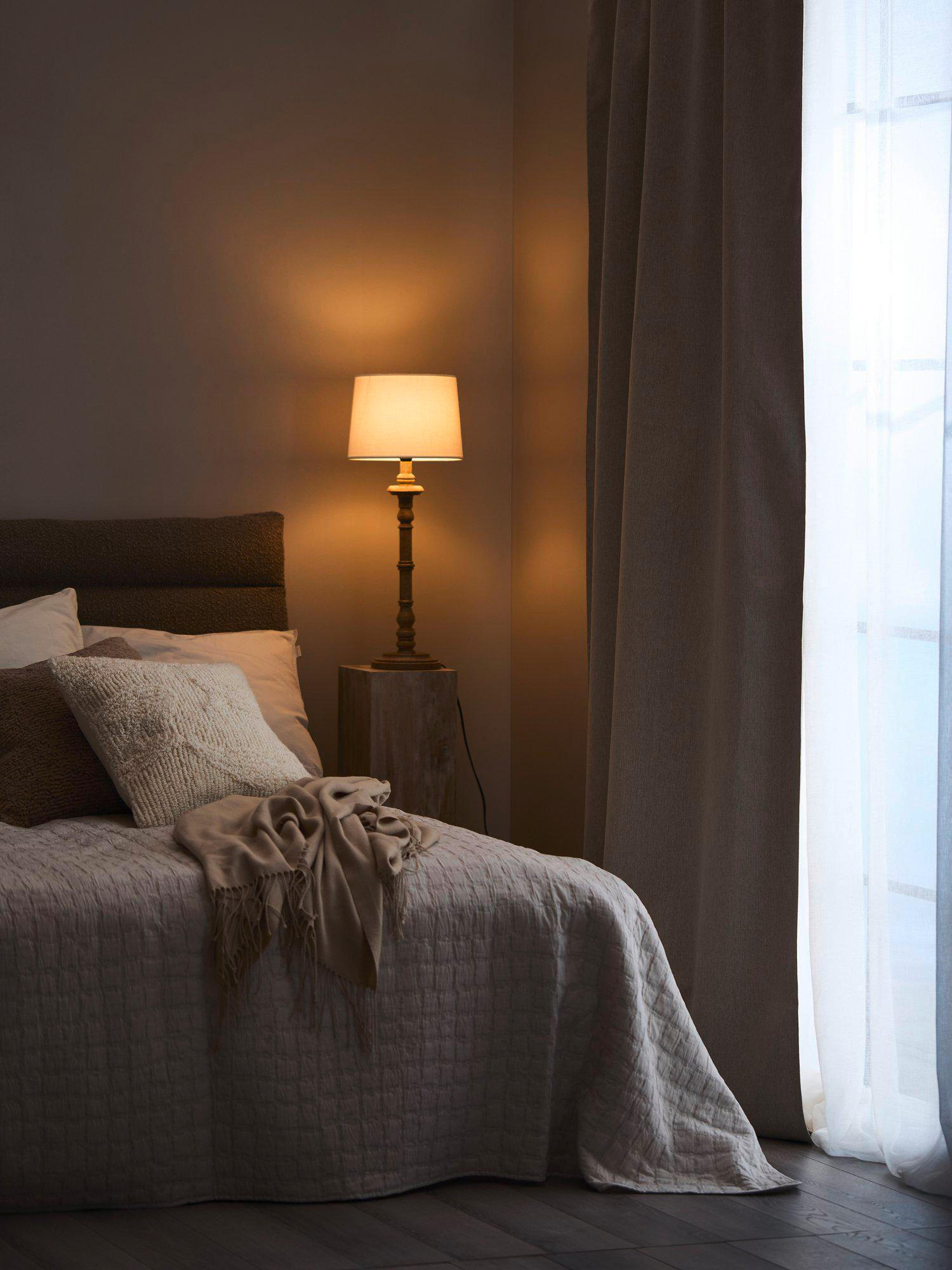 VERDUNKELUNGSVORHANG - Braun, Basics, Textil (140/280cm) - Svanefors