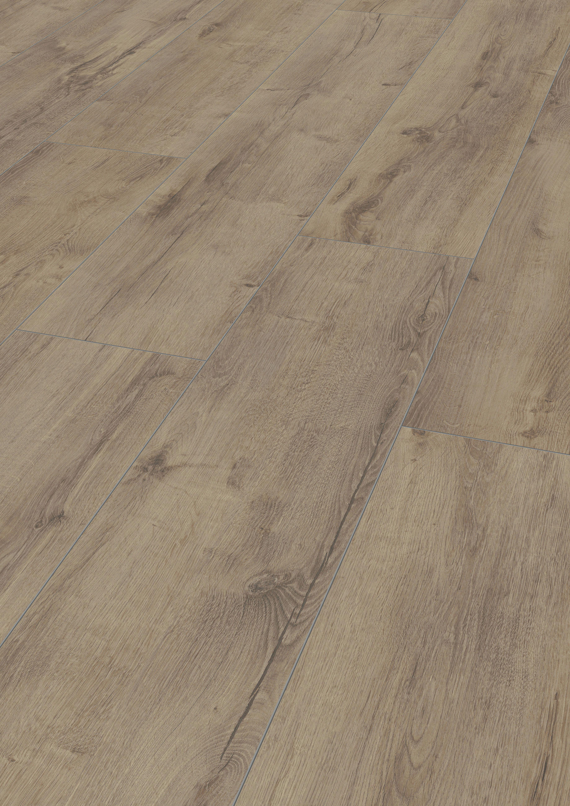 LAMINATBODEN Superior Advanced plus  - Eichefarben, KONVENTIONELL, Holz (138.0/24.4/0.8cm)
