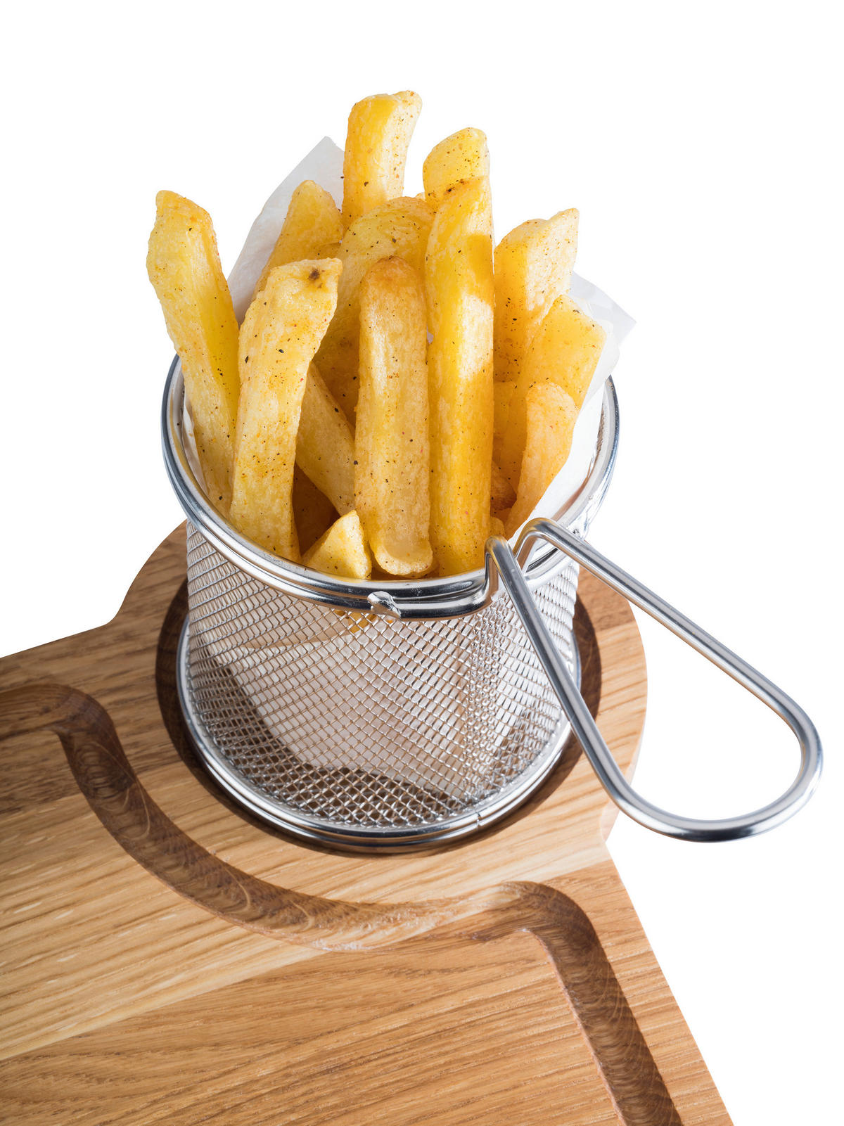 SERVIERBRETT Holz Eiche OAK  - Karamell, Basics, Holz (37/25/2cm)