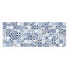 OUTDOORTEPPICH 70/180 cm Blau  - Blau, Basics, Kunststoff (70/180cm)