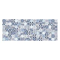 OUTDOORTEPPICH 70/180 cm Blau  - Blau, Basics, Kunststoff (70/180cm)
