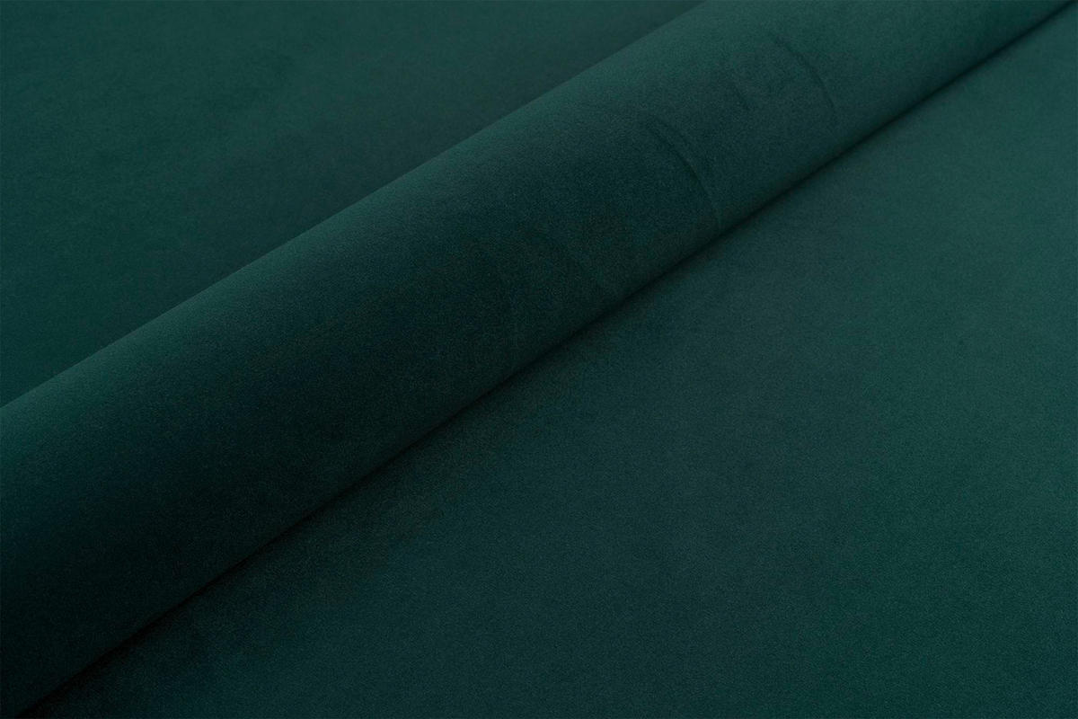 SCHLAFSOFA Samt Grün  - Goldfarben/Grün, Design, Textil/Metall (235/96/104cm) - MID.YOU