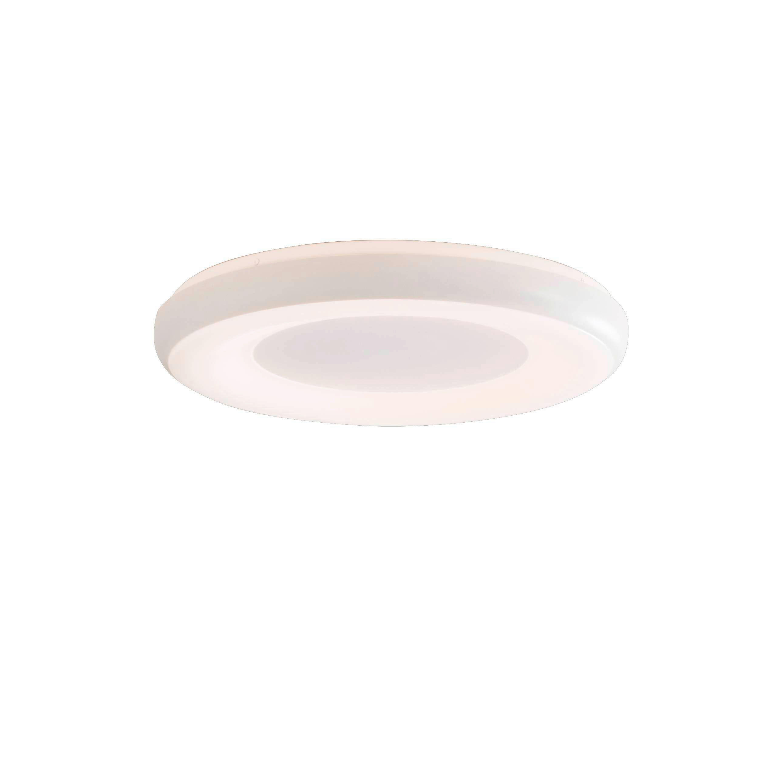 DECKENLEUCHTE 8,1 W  48/6 cm    - Weiß, Basics, Kunststoff/Metall (48/6cm) - Eglo