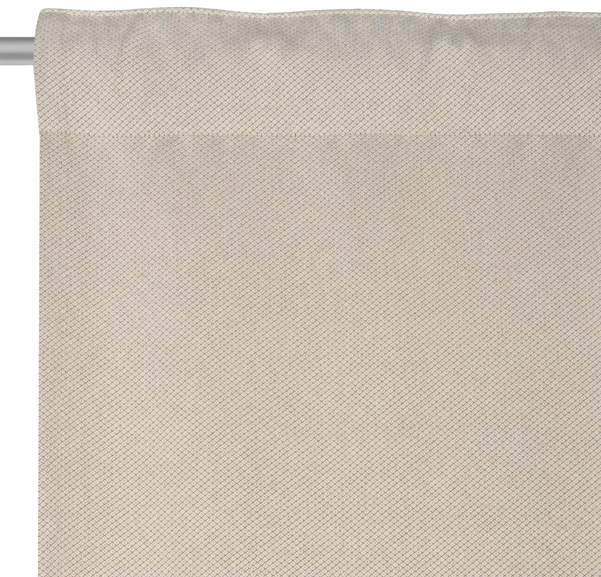 FERTIGVORHANG  blickdicht   135/245 cm  - Beige, Basics, Textil (135/245cm) - Esposa