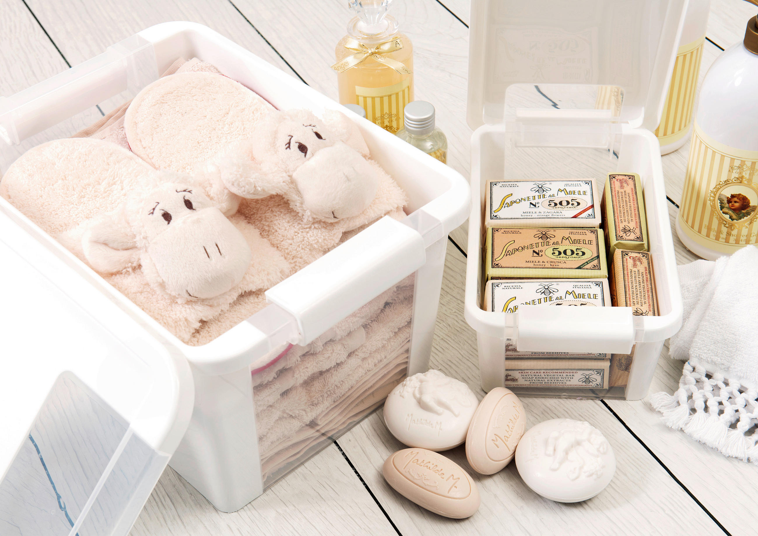 AUFBEWAHRUNGSBOX 35/28/55 cm     - Weiß, KONVENTIONELL, Kunststoff (35/28/55cm) - Keter